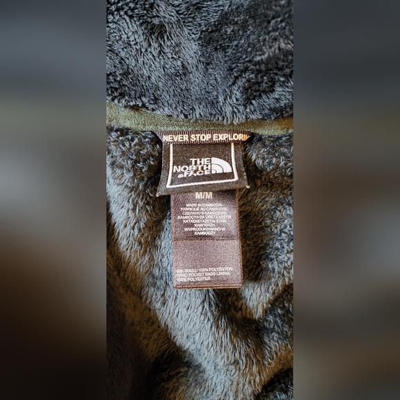 North Face green fleece jacket, medium - Picture 6 of 6